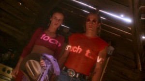 Something as simple as projecting a slide on actors felt fresh among the ever-shifting styles in Natural Born Killers.