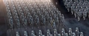 The sheer enormity of the clone army excited me.