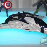 Hasbro reps confirmed the Quinjet toy shown at October's New York Comic-Con was scaled for 2.5-inch figures.