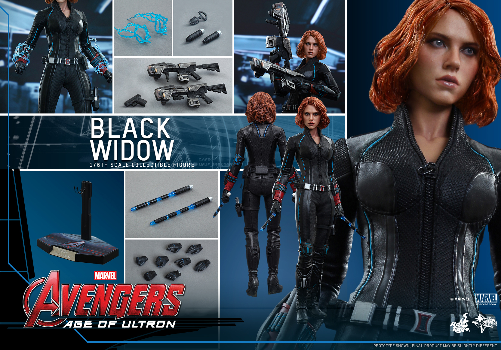 Hot Toys – Avengers – Age of Ultron – Black Widow Collectible Figure_PR16