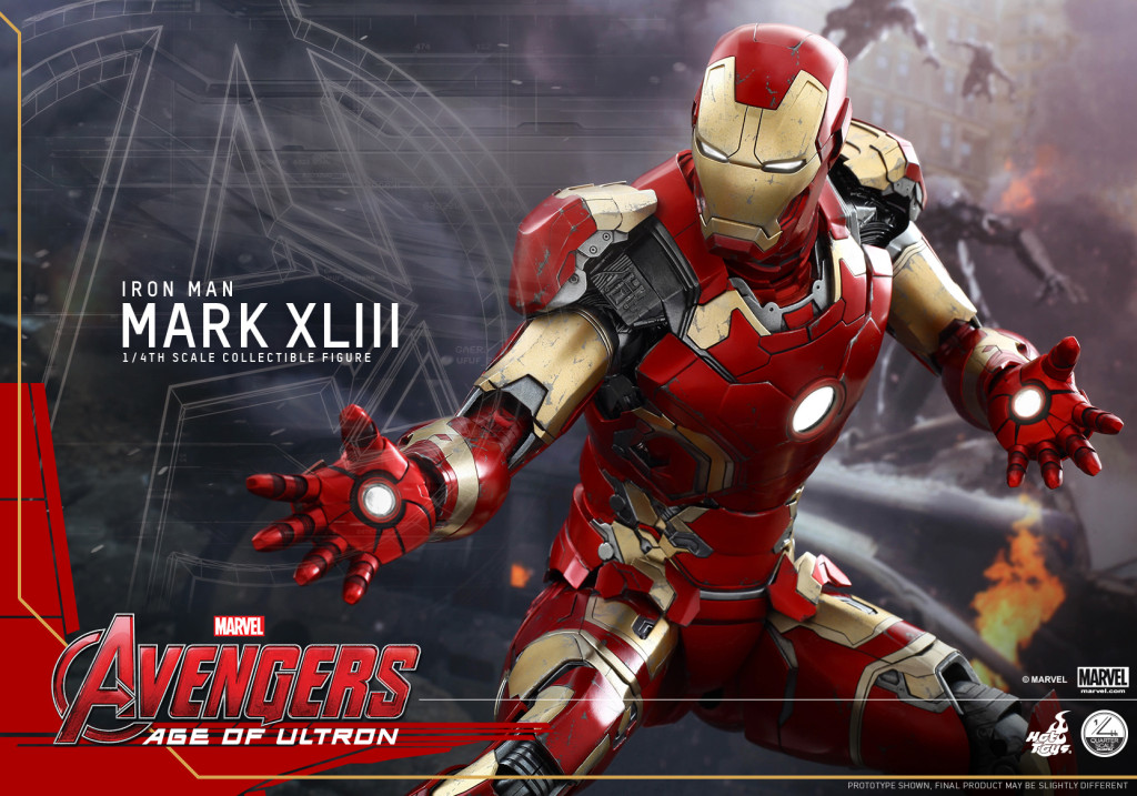 Hot Toys - Avengers - Age of Ultron - 1-4 Mark XLIII Collectible Figure_PR15