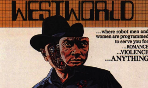 Yul Brenner as the Gunslinger in "Westworld."