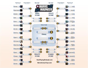 2016 Marvel Infinity Gauntlet Madness Bracket