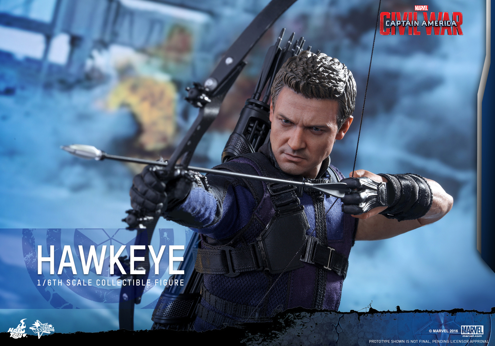 Hot Toys - Captain America - Civil War - Hawkeye Collectible Figure_PR14