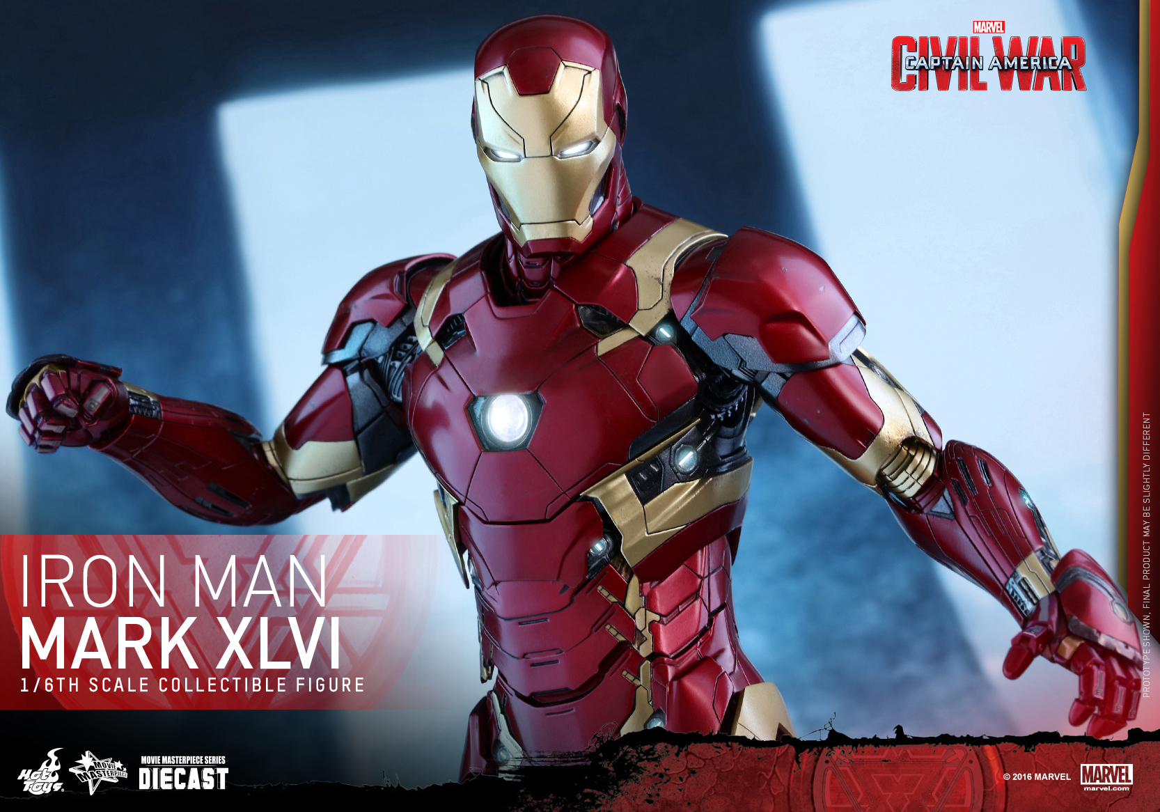 Disney Store Parks Marvel Toybox Iron Man W//repulsor Blasts Figure NIP