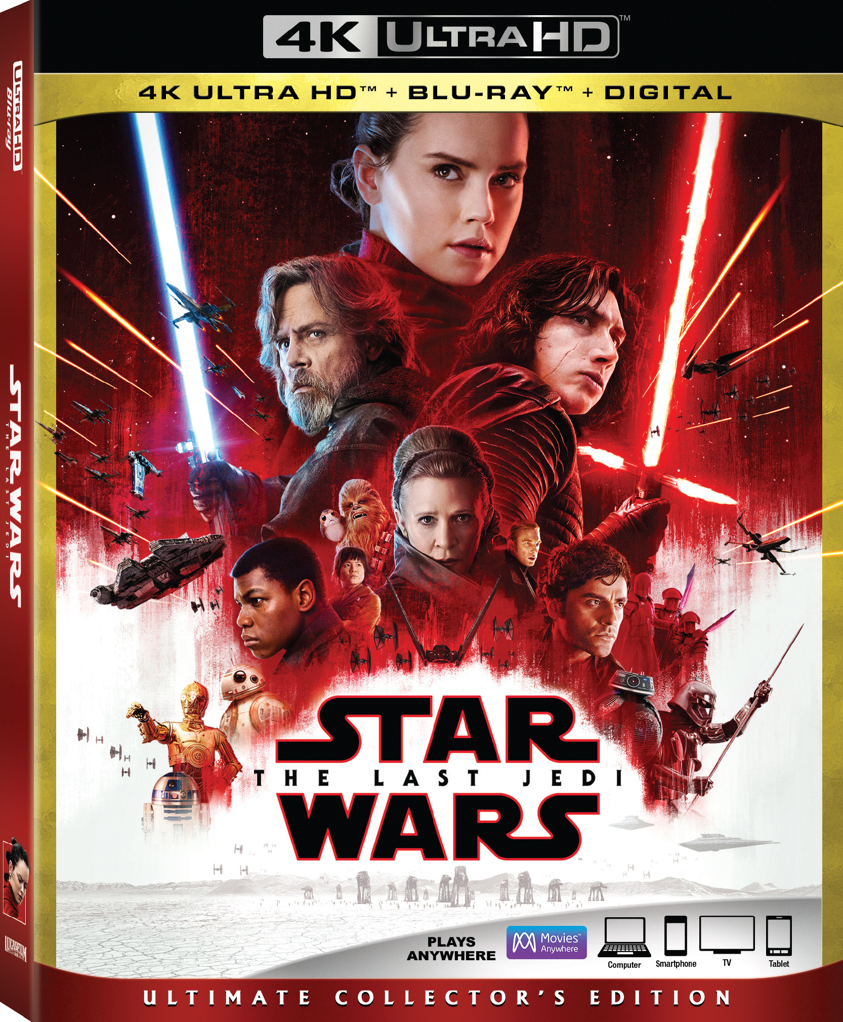 F-458 Star Wars The Last Jedi Movie IMAX Episode VIII Film Hot Poster Art Print